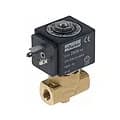 Solenoid valve 2-ways 230VAC connection 1/8" L 40mm DN 2,5mm slide-on receptacle DIN