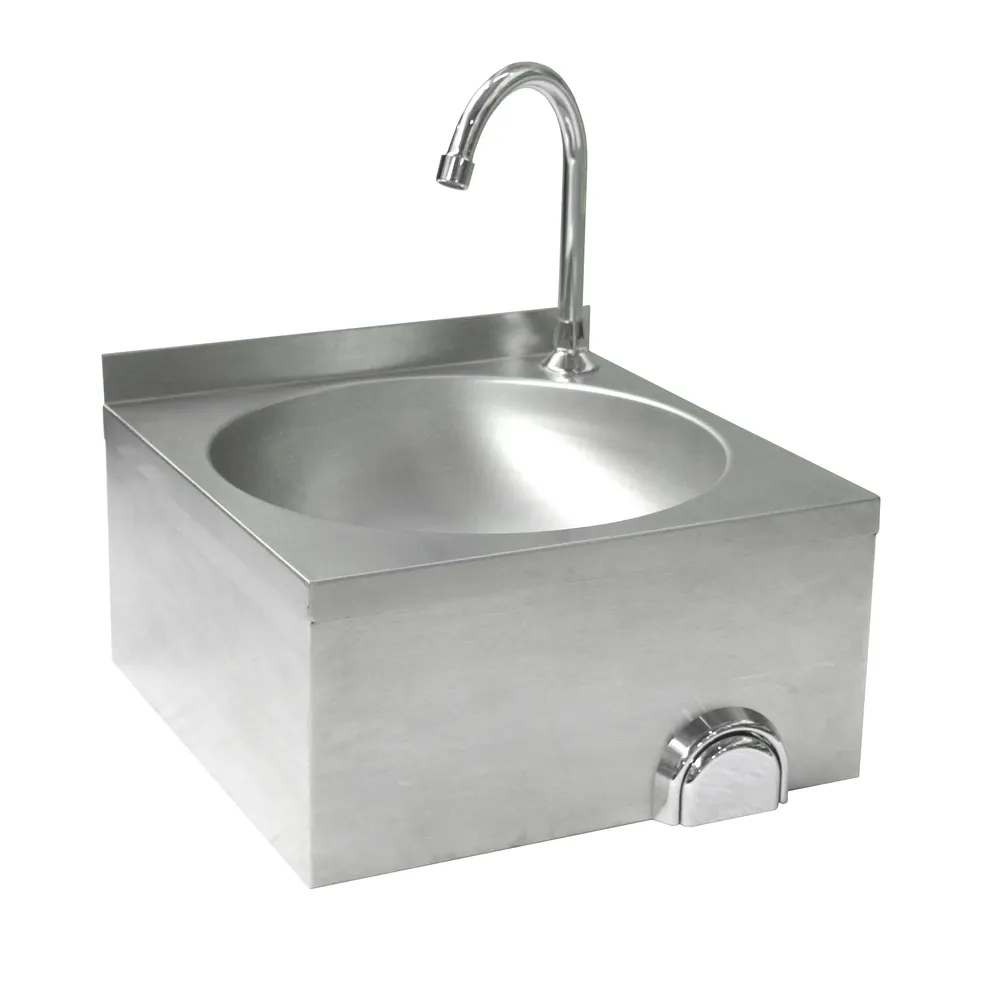 Washbasin knee operated, HENDI, 400x428x(H)406mm