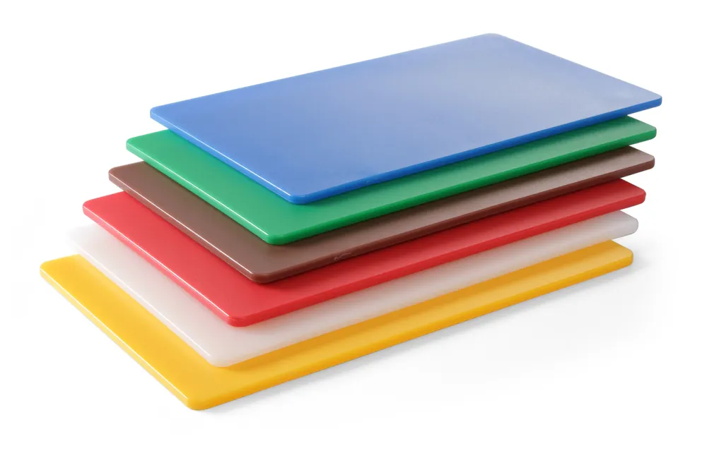 Cutting boards HACCP GN 1/1 - set of 6 colours, HENDI, 6 pcs., 530x325mm, Rectangular