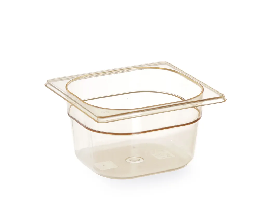 GN 1/6 container, high-temperature resistant, HENDI, GN 1/6, 1,6L, Transparent, 176x162x(H)100mm