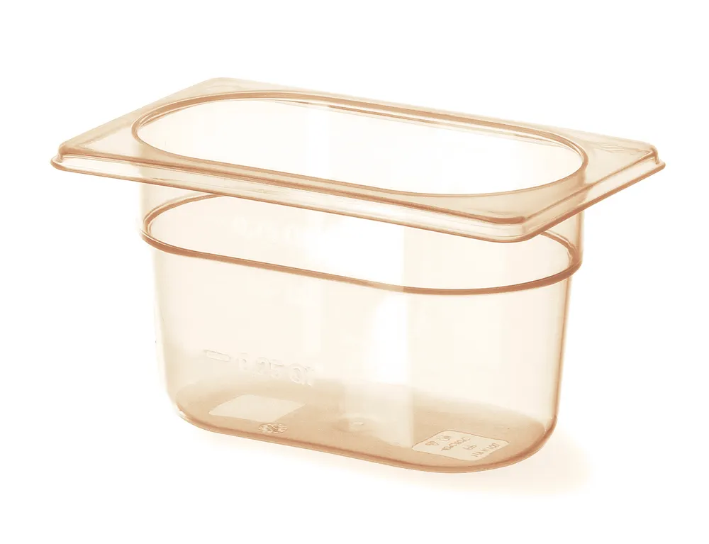 Vis GN 1/9 container, high-temperature resistant, HENDI, GN 1/9, 0,6L, Transparent, 176x108x(H)65mm, bilde 2