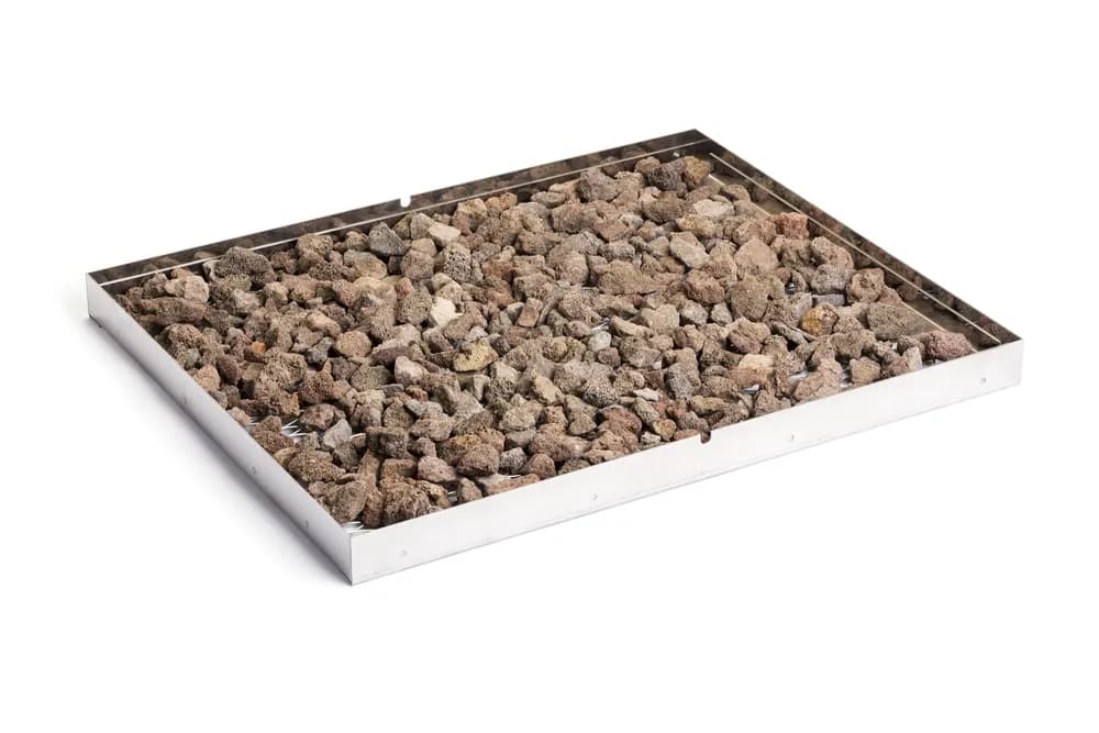 Lava stone grate, HENDI, 630x500mm