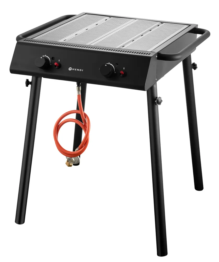 Vis Xantos Black Gas grill, HENDI, Black, 9,5kW, 770x710x(H)870mm, bilde 3
