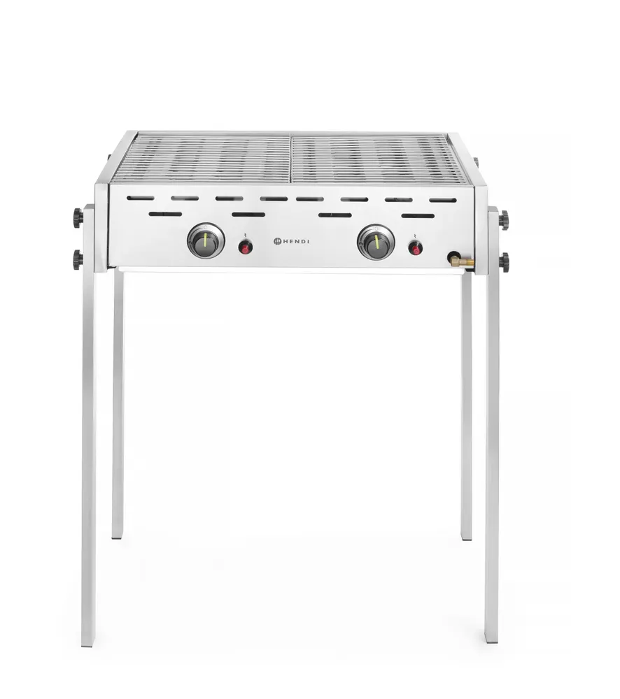 Roast-Master Pro Gas barbecue, HENDI, 11,6kW, 790x560x(H)900mm