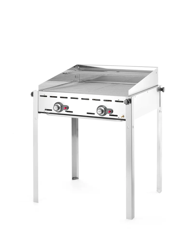 Vis Green Fire with 2 burners, HENDI, Profi Line, 2x GN 1/1 barbecue grids, 11,6kW, 740x612x(H)825mm, bilde 2