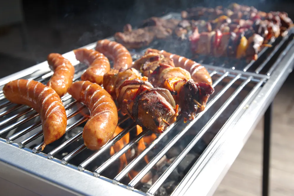 Vis Charcoal barbecue Patio, HENDI, 770x380x(H)760mm, bilde 4