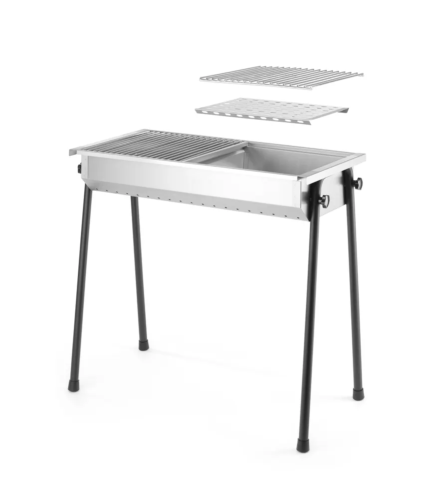Vis Charcoal barbecue Patio, HENDI, 770x380x(H)760mm, bilde 3