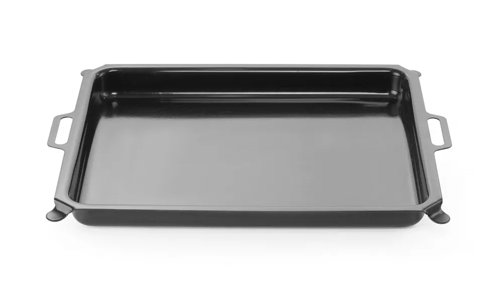 Enamelled roasting tray, HENDI, 590x480x(H)55mm