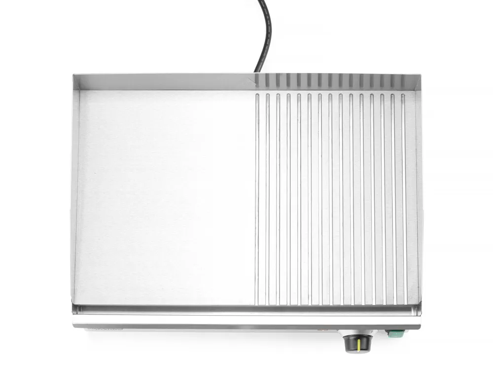 Vis Griddle half ribbed, HENDI, Kitchen Line, 230V/2400W, 527x404x(H)233mm, bilde 4
