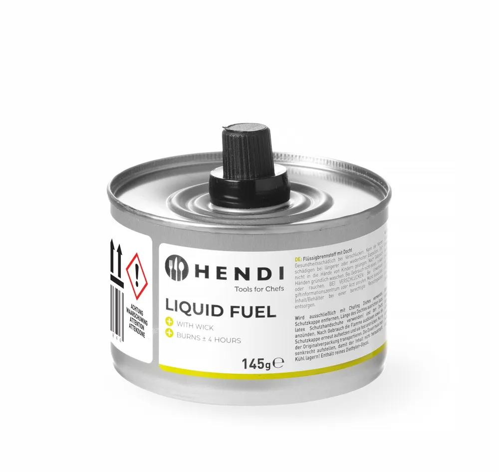 Liquid fuel with wick, HENDI, burns ± 4 hours, 6 pcs