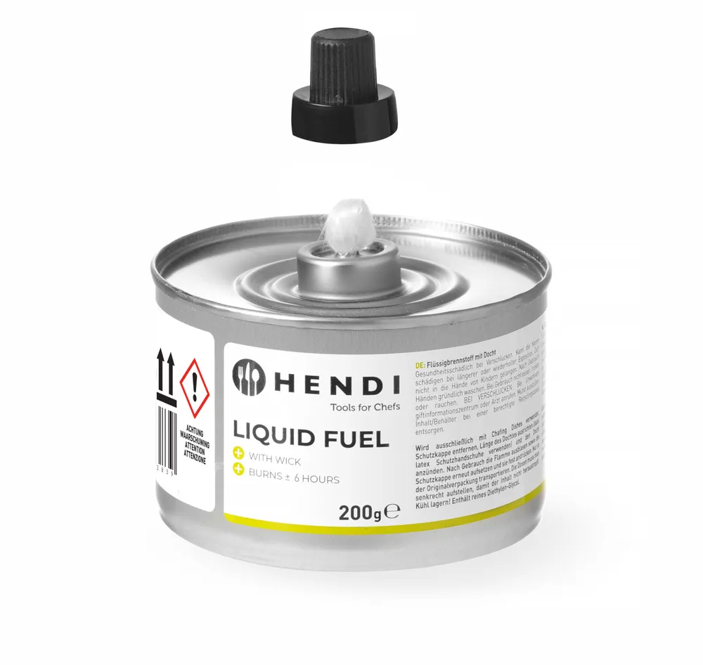 Vis Liquid fuel with wick, HENDI, burns ± 6 hours, 24 pcs, bilde 2