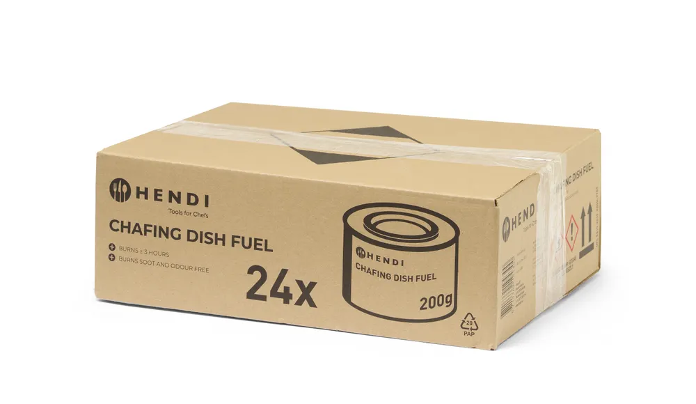 Vis Chafing dish fuel can, HENDI, 24 pcs, bilde 2