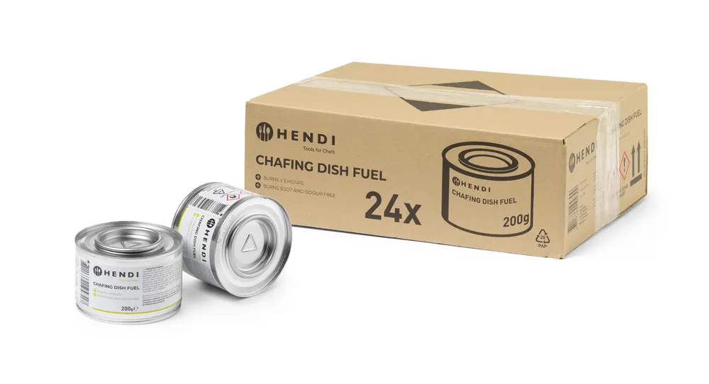 Vis Chafing dish fuel can, HENDI, 24 pcs, bilde 3