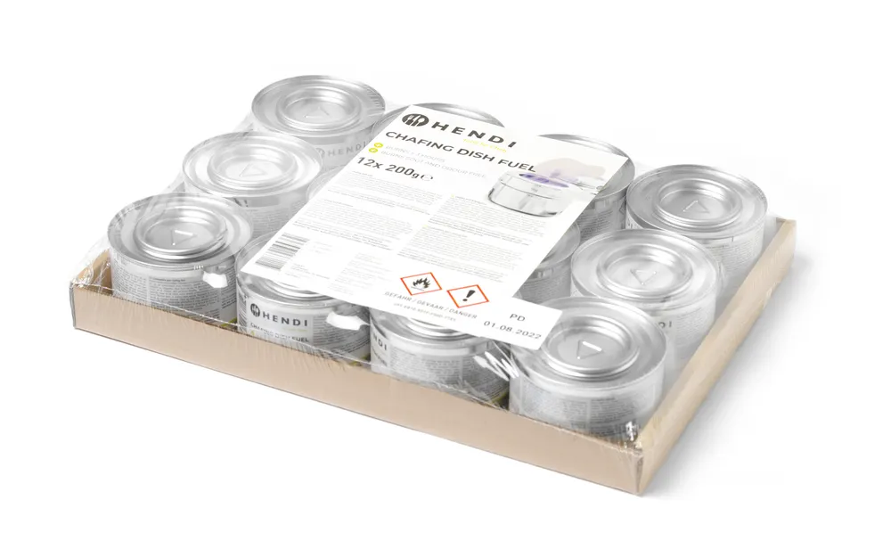 Vis Chafing dish fuel can, HENDI, 12 pcs, bilde 2