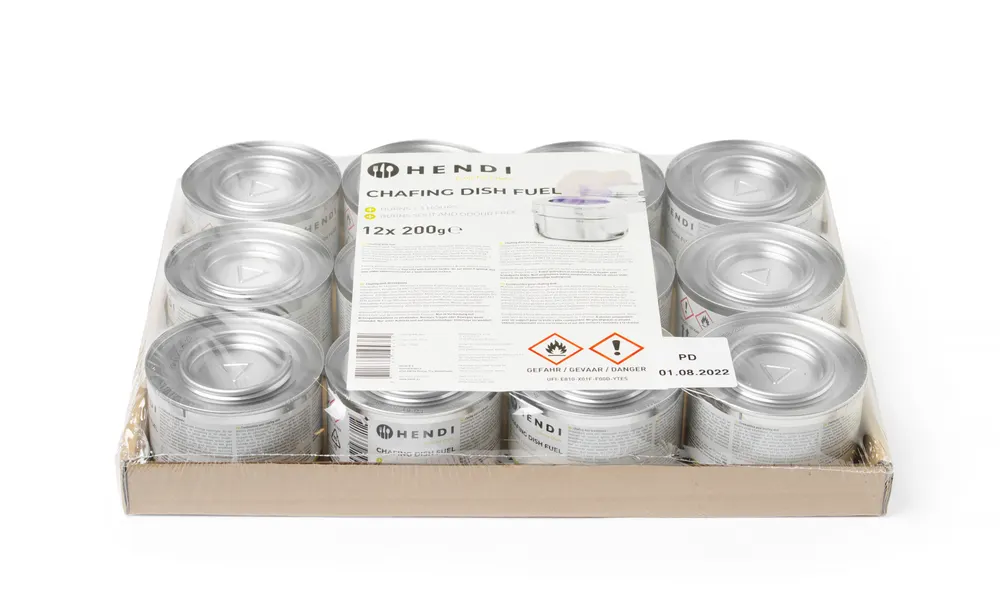 Vis Chafing dish fuel can, HENDI, 72 pcs, bilde 6