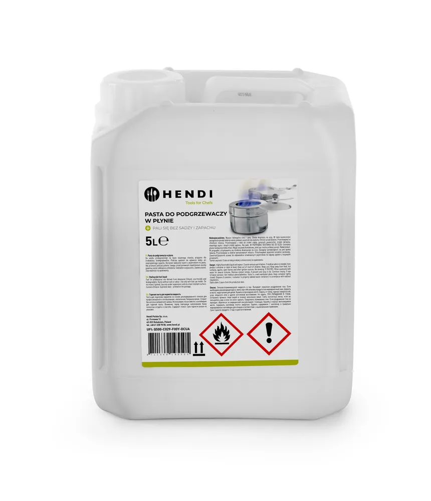 Chafing dish fuel jerry can, HENDI