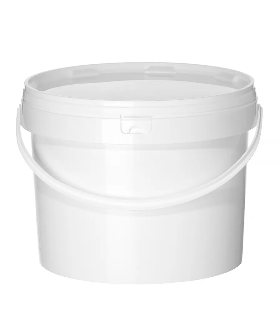 Bucket, HENDI, Printable/labelling area: 810x155 mm., 11,3L, White, ⌀300x(H)230mm