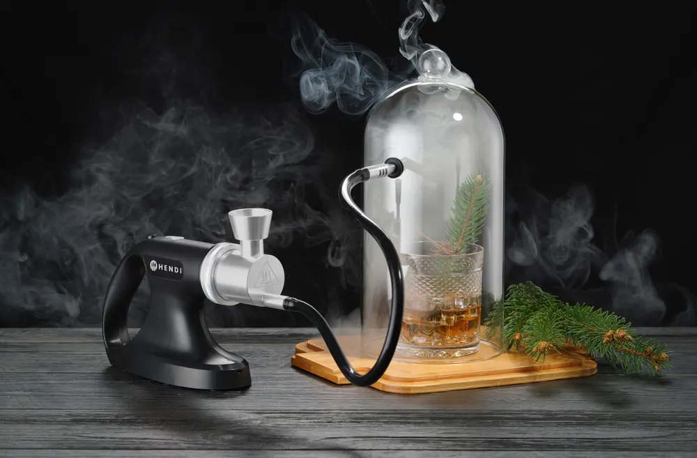 Vis Smoking gun rechargeable – 3 speeds of smoke infusion, HENDI, 215x70x(H)160mm, bilde 4