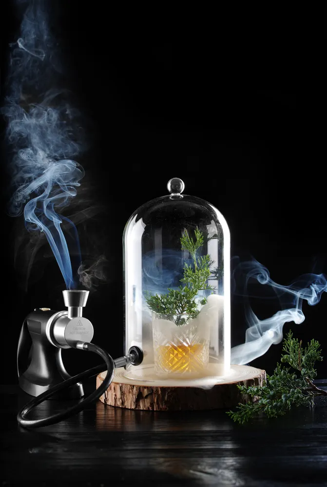 Vis Glass dome with vent, HENDI, Cocktail dome, ⌀130x(H)282mm, bilde 3