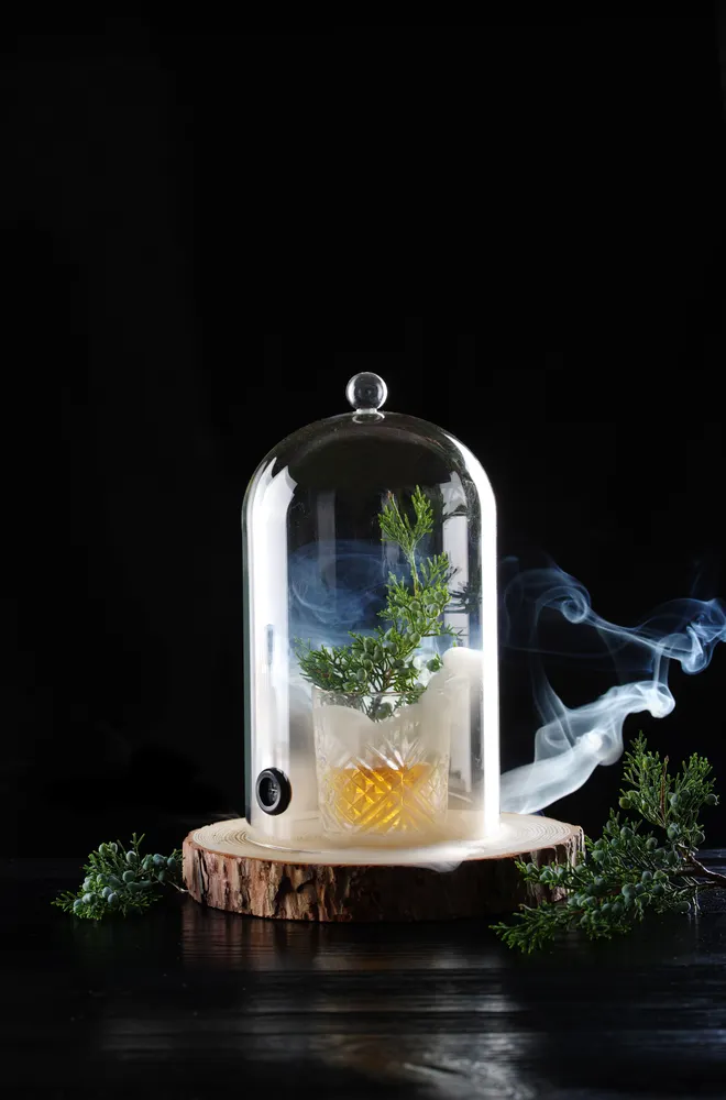 Vis Glass dome with vent, HENDI, Cocktail dome, ⌀130x(H)282mm, bilde 2
