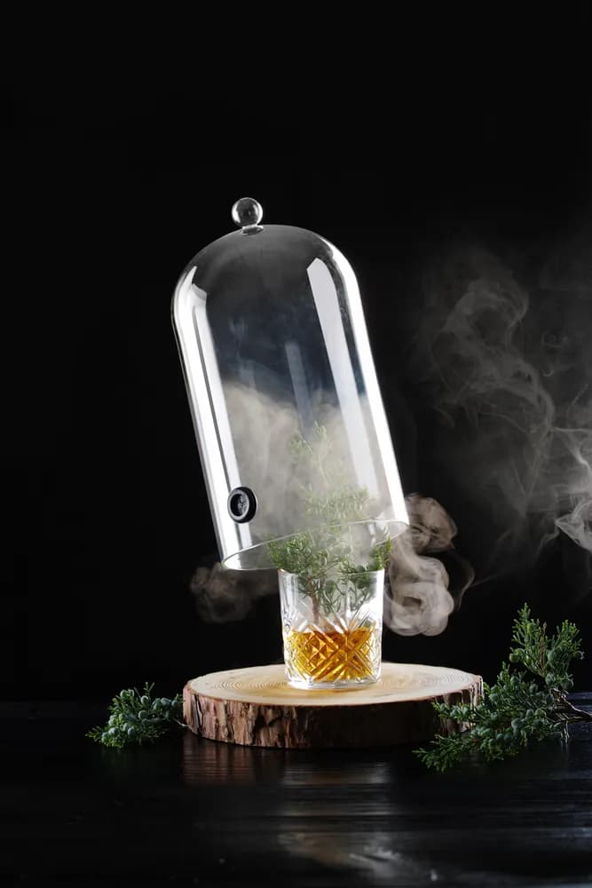 Vis Glass dome with vent, HENDI, Cocktail dome, ⌀130x(H)282mm, bilde 4
