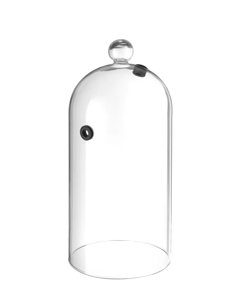 Glass dome with vent, HENDI, Cocktail dome, ⌀130x(H)282mm