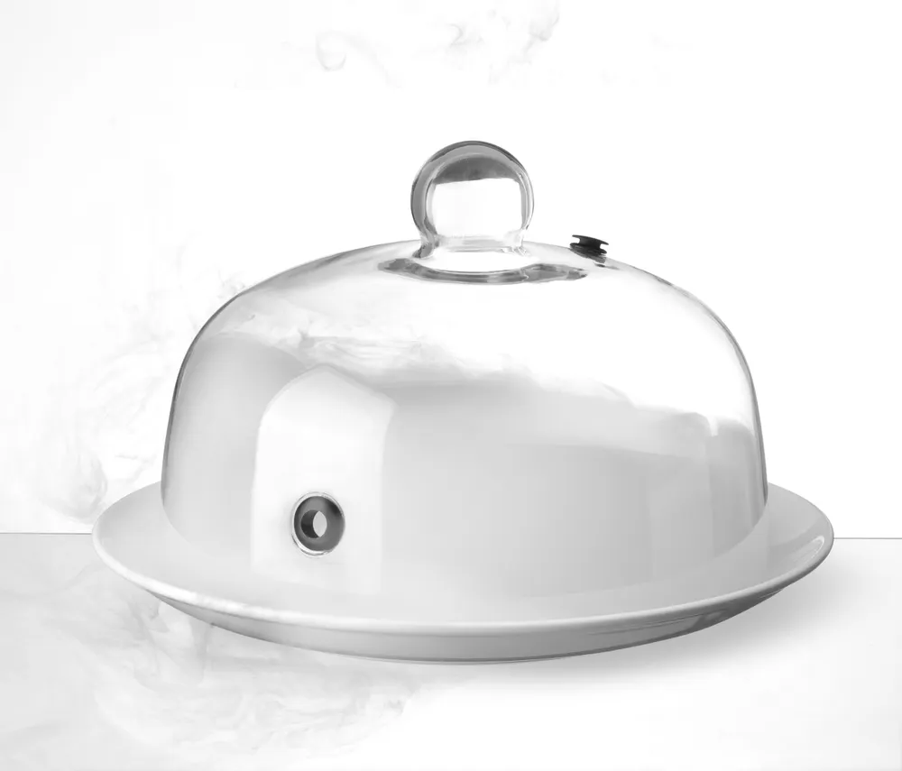 Vis Glass dome with vent, HENDI, Cocktail dome, ⌀130x(H)282mm, bilde 9