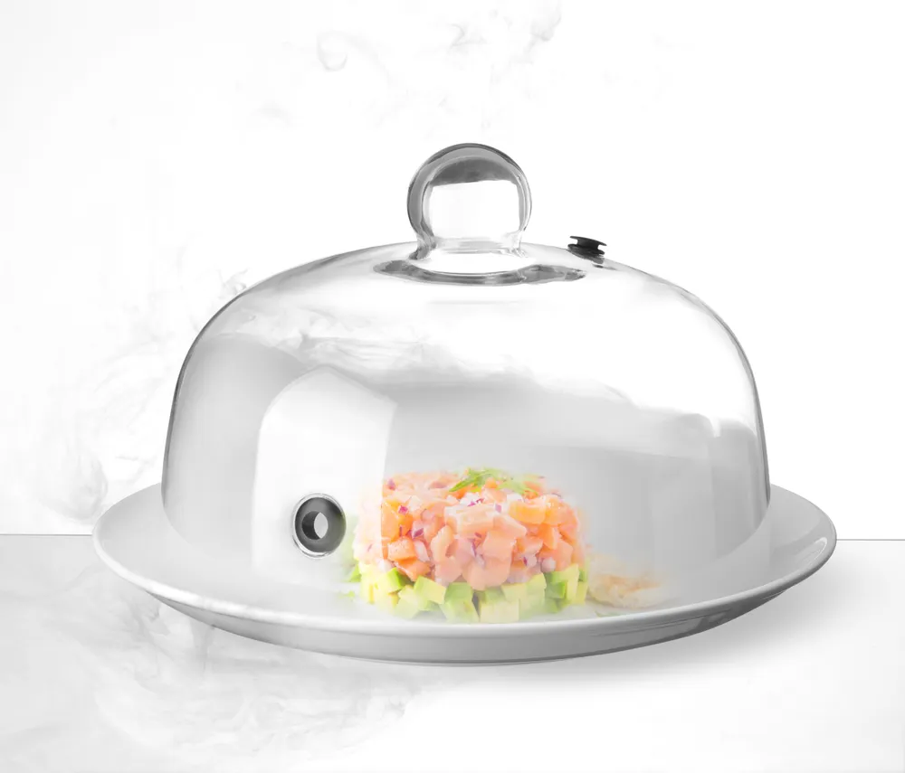 Vis Glass dome with vent, HENDI, Plate dome, ⌀260x(H)175mm, bilde 3