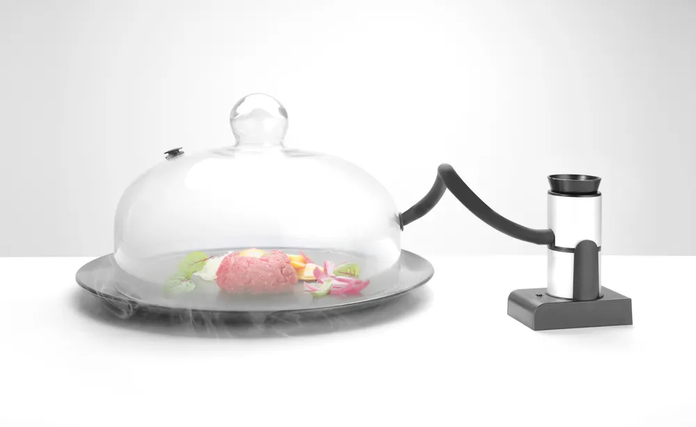 Vis Glass dome with vent, HENDI, Cocktail dome, ⌀130x(H)282mm, bilde 6