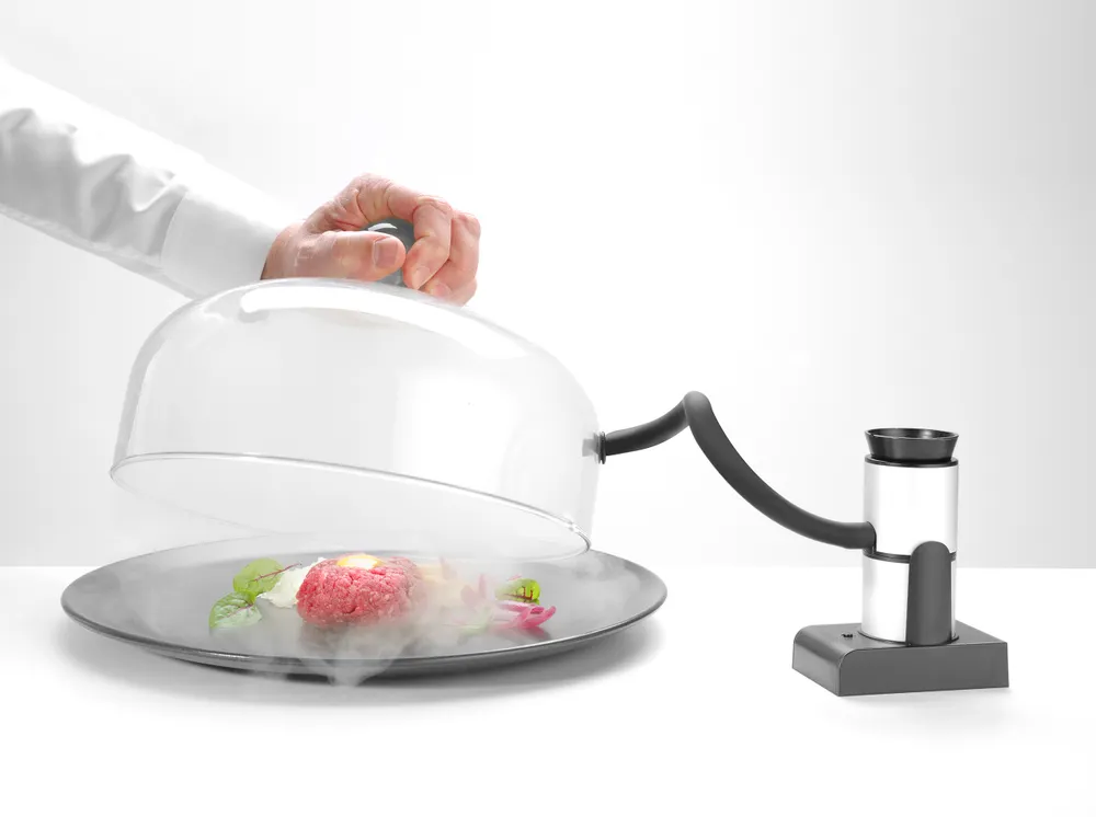Vis Glass dome with vent, HENDI, Cocktail dome, ⌀130x(H)282mm, bilde 7