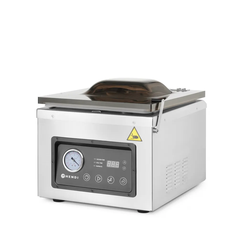 Vis Vacuum chamber packaging machine, HENDI, Profi Line, sealing strip 300 mm, 230V/950W, 367x425x(H)364mm, bilde 2