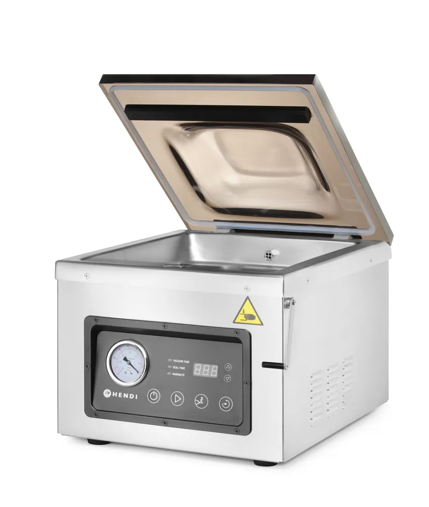 Vis Vacuum chamber packaging machine, HENDI, Profi Line, sealing strip 300 mm, 230V/950W, 367x425x(H)364mm, bilde 4