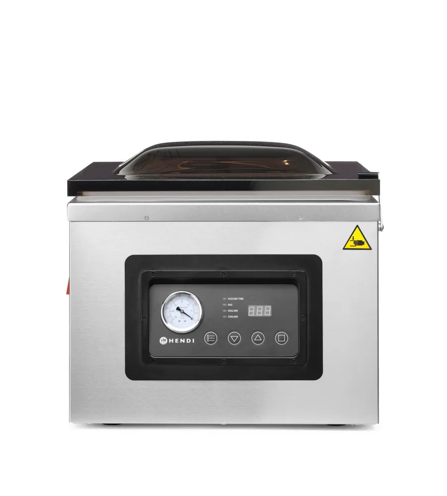 Vacuum chamber packaging machine Profi Line, HENDI, Profi Line, sealing strip 410 mm, 230V/1100W, 510x625x(H)455mm