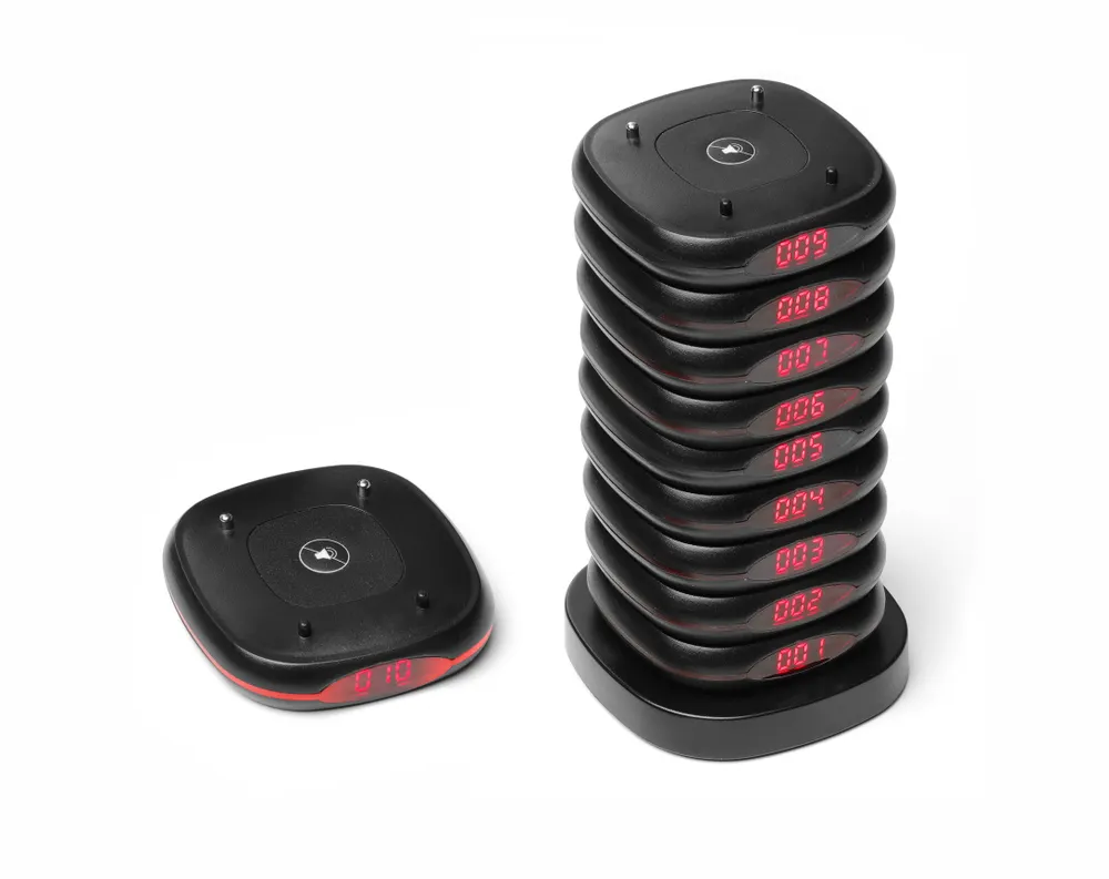Restaurant pagers – set of 10 pcs., HENDI, 80x80x(H)100mm