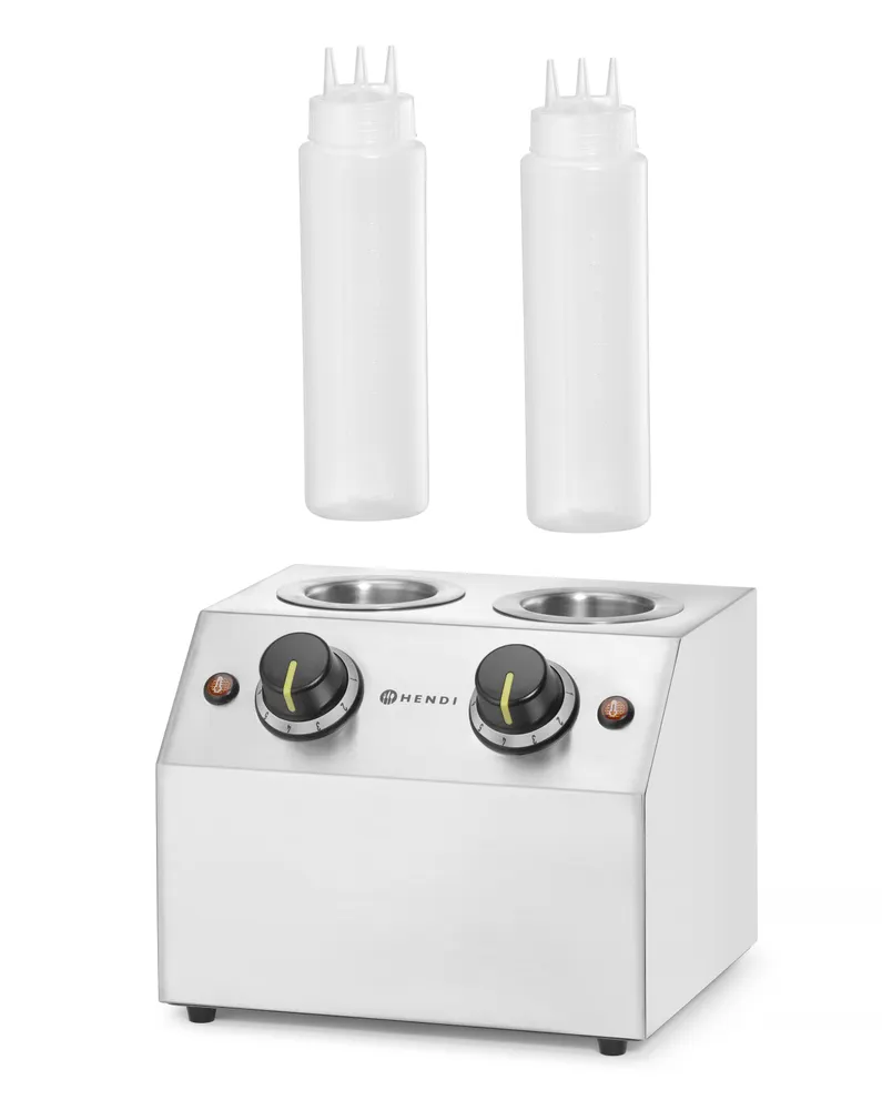 Vis Sauce warmer, HENDI, Double - 2x0,65L, 220-240V/400W, 270x223x(H)282mm, bilde 4