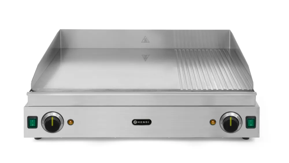 Vis Griddle 1/3 ribbed, HENDI, Profi Line, 230V/3500W, 697x474x(H)241mm, bilde 5