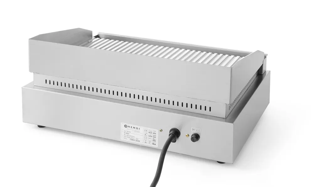 Vis Griddle, ribbed, HENDI, Profi Line, 230V/2400W, 527x404x(H)233mm, bilde 4