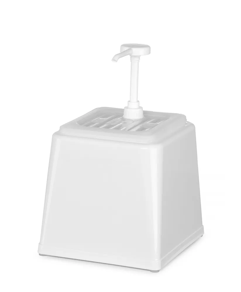 Vis Sauce dispenser with pump, HENDI, 2,5L, Yellow, 230x210x(H)327mm, bilde 6
