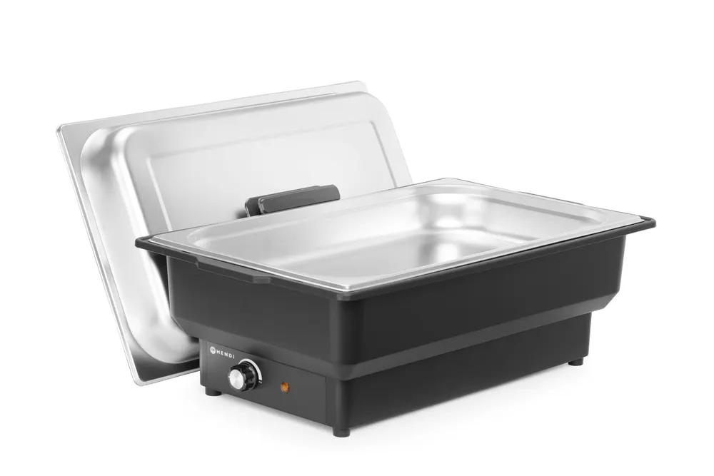 Vis Chafing dish electric Tellano, HENDI, Kitchen Line, GN 1/1, 9L, 230V/900W, 575x349x(H)278mm, bilde 9