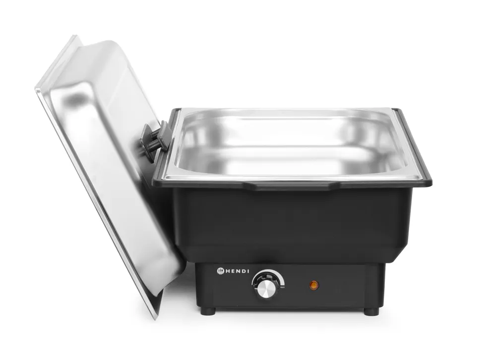 Vis Chafing dish electric Tellano, HENDI, Kitchen Line, GN 1/1, 9L, 230V/900W, 575x349x(H)278mm, bilde 10