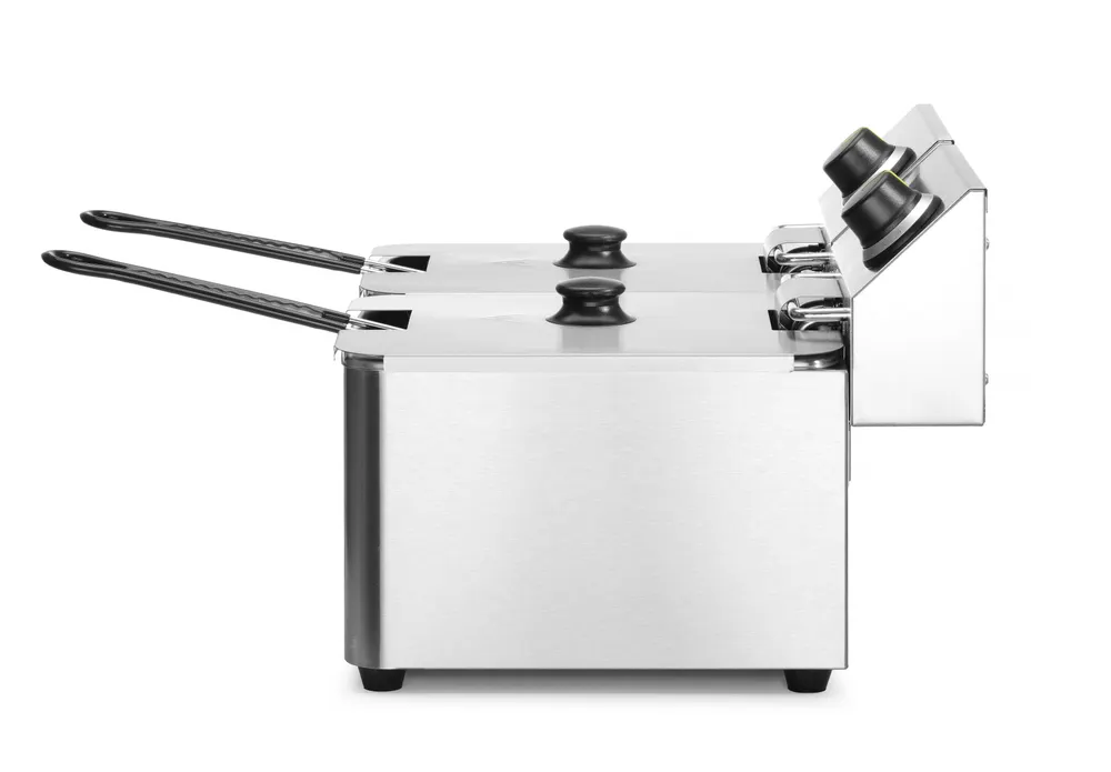Vis Deep fryer Kitchen Line - 2x 8L, HENDI, Kitchen Line, 16L, 230V/7000W, 542x430x(H)351mm, bilde 4