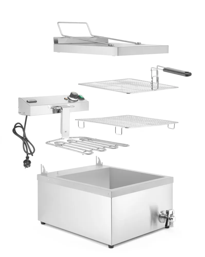 Vis Deep fryer, HENDI, 12L, 230V/3500W, 630x860x(H)438mm, bilde 4