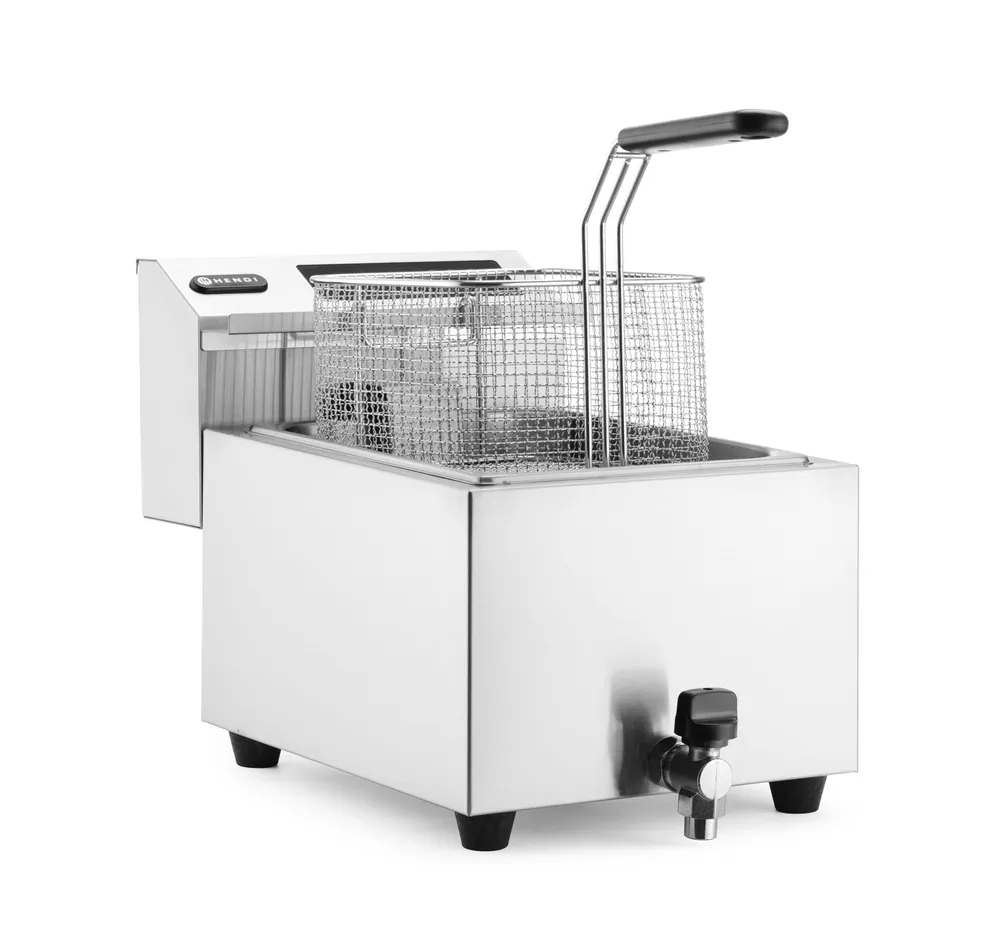 Vis Deep fryer with drain tap digital - 8 l, HENDI, Profi Line, 8L, 230V/3500W, 305x515x(H)345mm, bilde 4