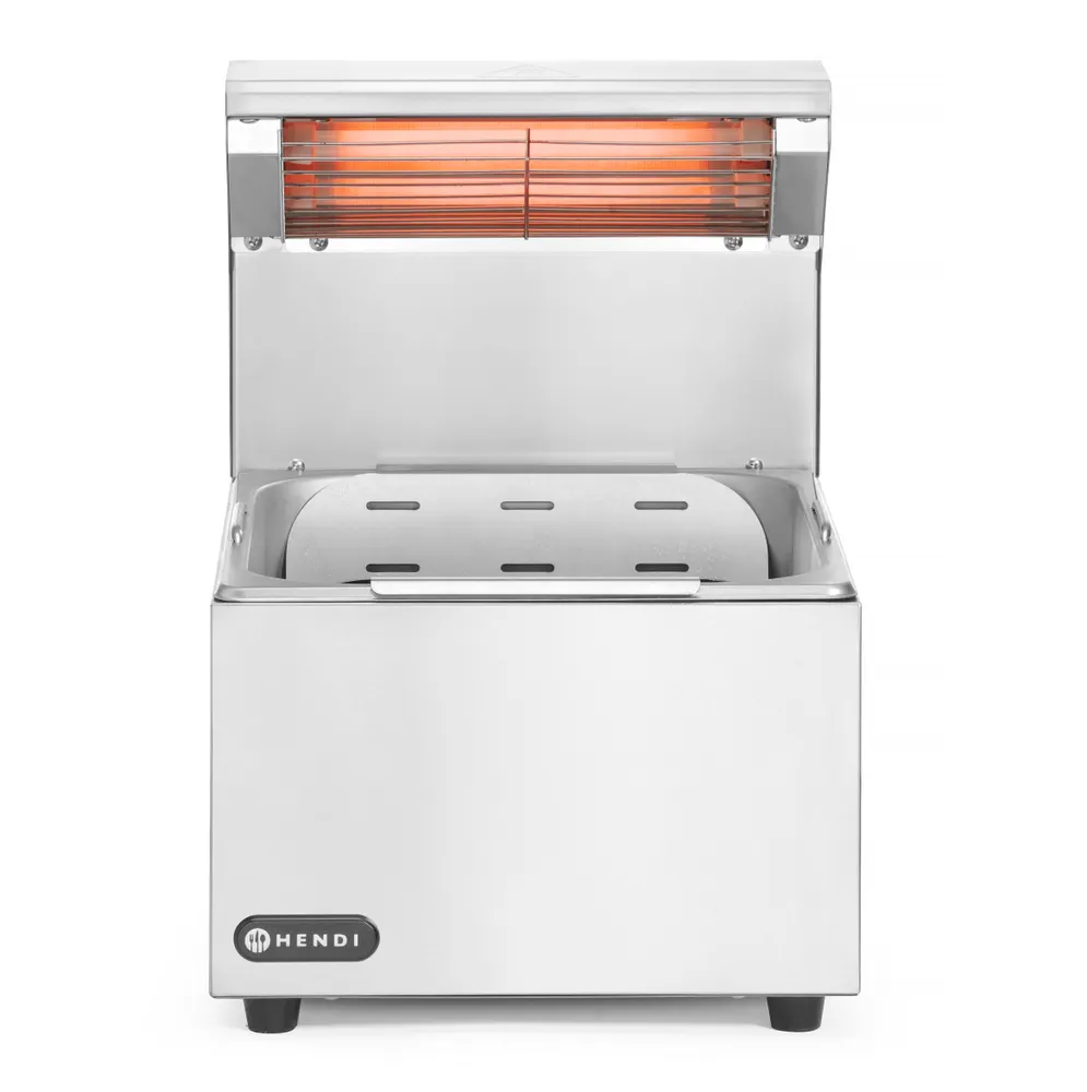 Vis French fries warmer , HENDI, GN 1/2, 220-240V/400W, 357x267x(H)376mm, bilde 2