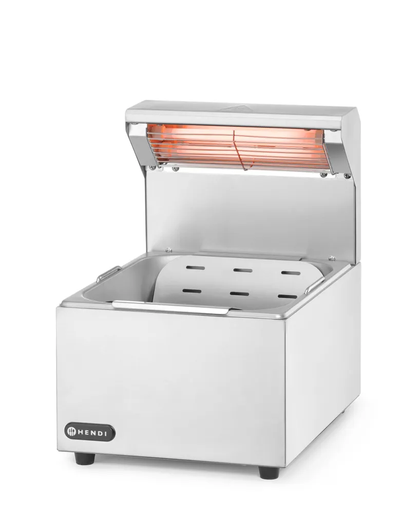 Vis French fries warmer , HENDI, GN 1/2, 220-240V/400W, 357x267x(H)376mm, bilde 4