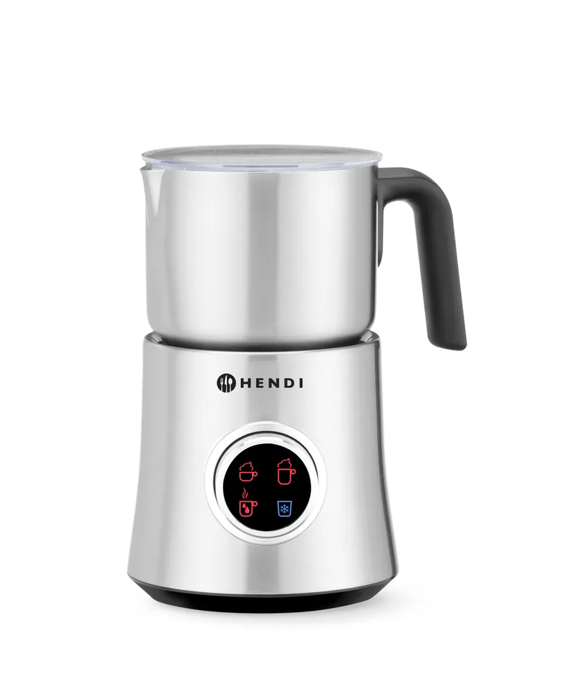 Milk frother , HENDI, 0,3L, Silver, 230V/500W, 178x143x(H)220mm