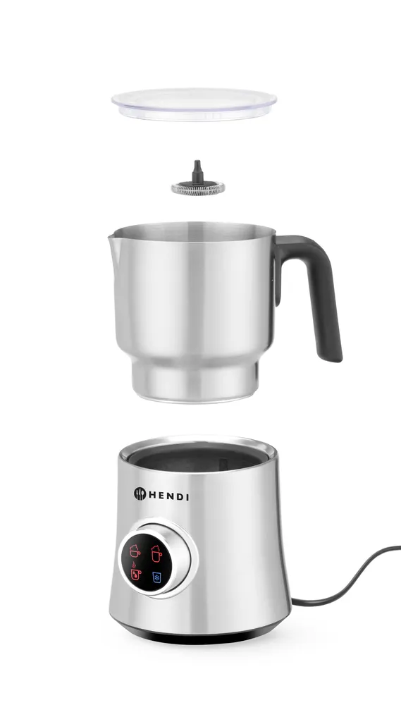 Vis Milk frother , HENDI, 0,3L, Silver, 230V/500W, 178x143x(H)220mm, bilde 3