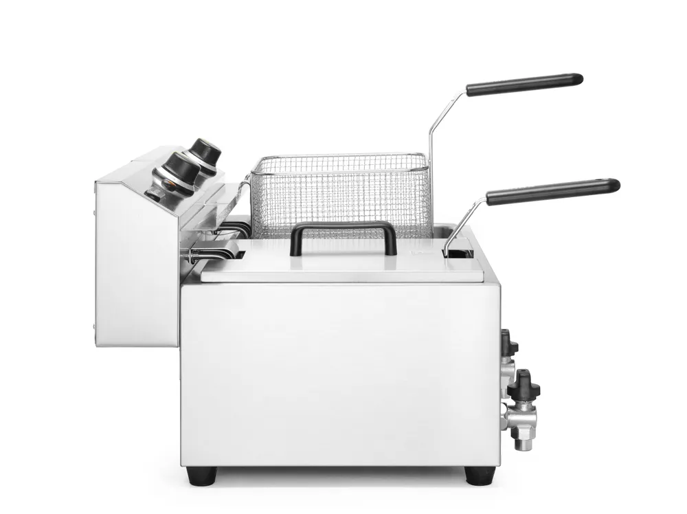 Vis Deep fryer with drain tap, 2x8 L, HENDI, Profi Line, 16L, 230V/7000W, 610x515x(H)369mm, bilde 6