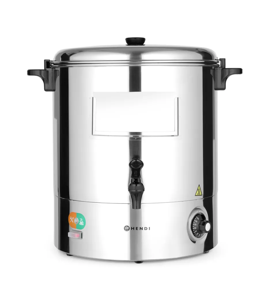 Hot drinks boiler, HENDI, 28L, 230V/2200W, 500x500x(H)488mm