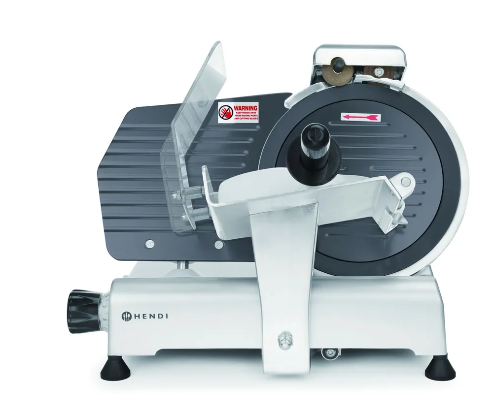 Slicer 250, HENDI, Kitchen Line, 230V/150W, 494x402x(H)398mm